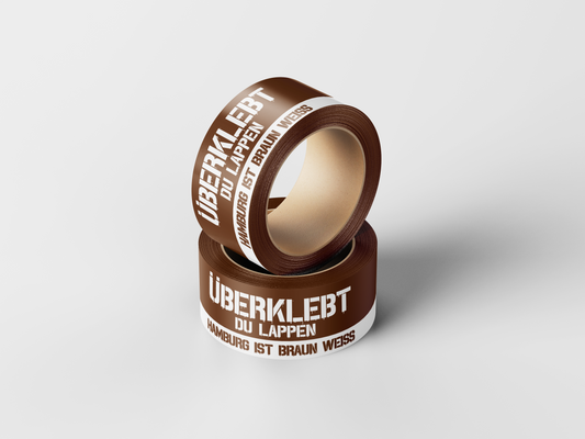 Kleberolle Überklebt