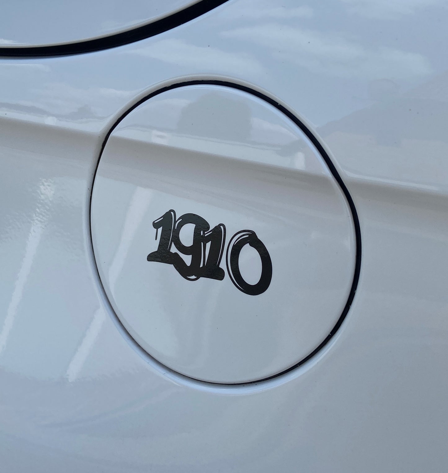 1910 Graffiti Autoaufkleber