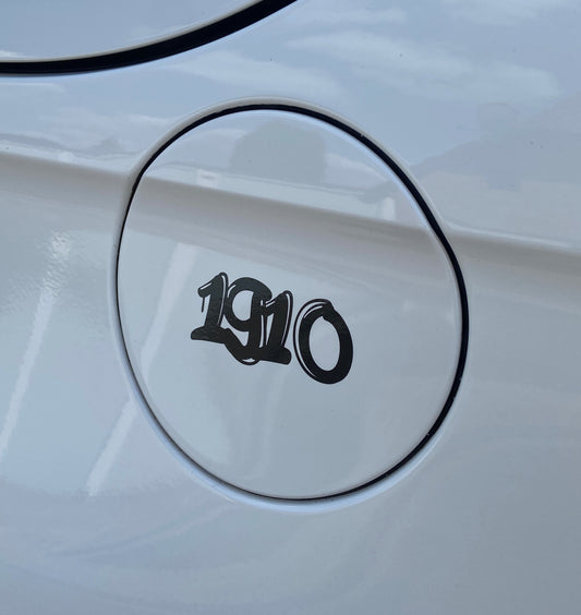 1910 Graffiti Autoaufkleber