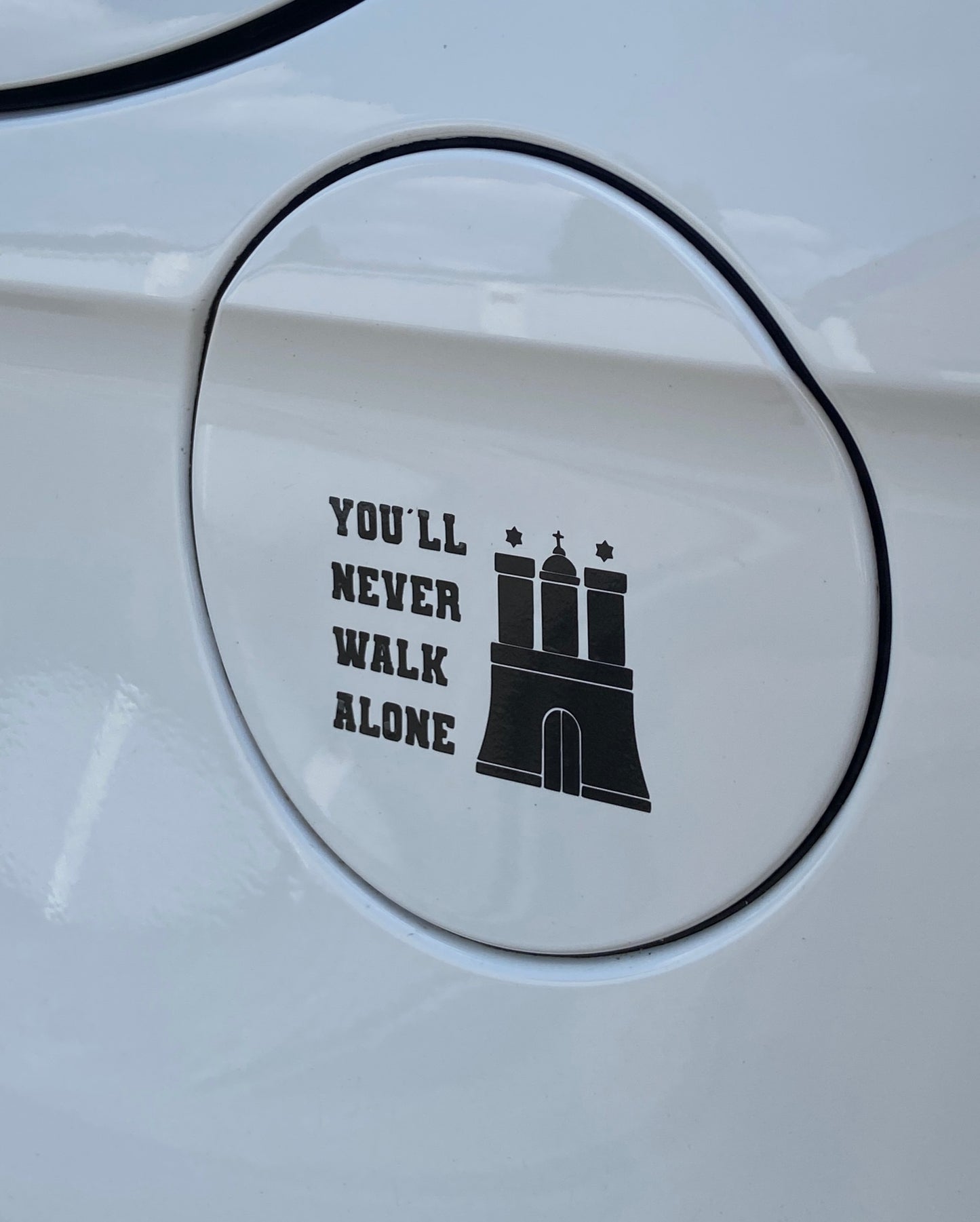 You´ll never walk alone Autoaufkleber