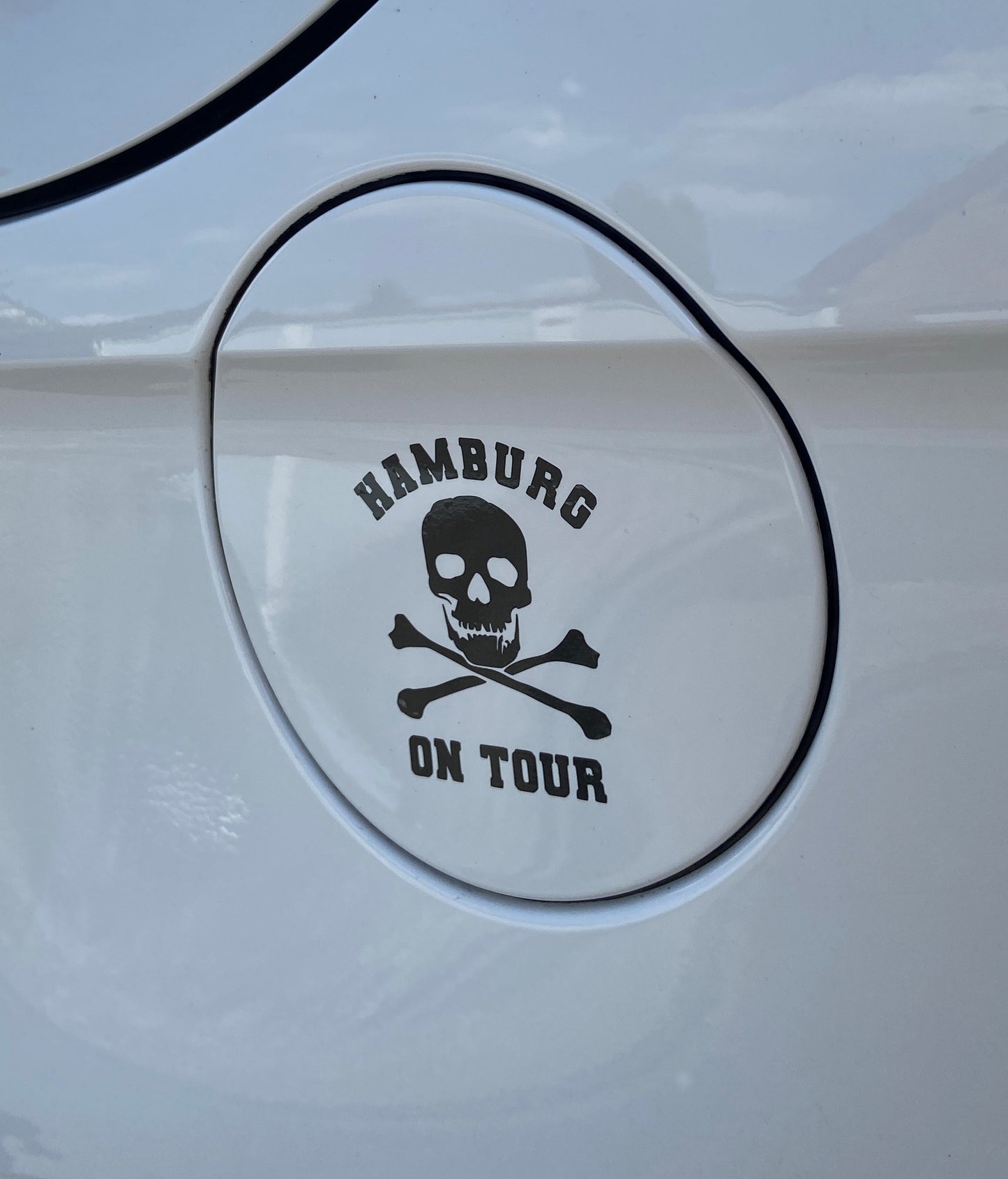 Hamburg on Tour Autoaufkleber