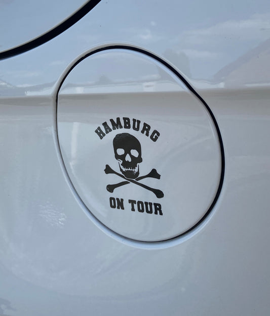 Hamburg on Tour Autoaufkleber