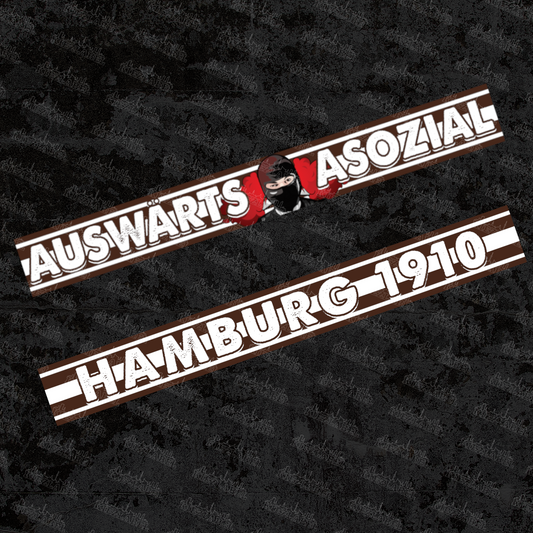 Auswärts Asozial Seidenschal