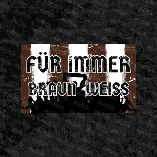 Für immer Braun Weiss
