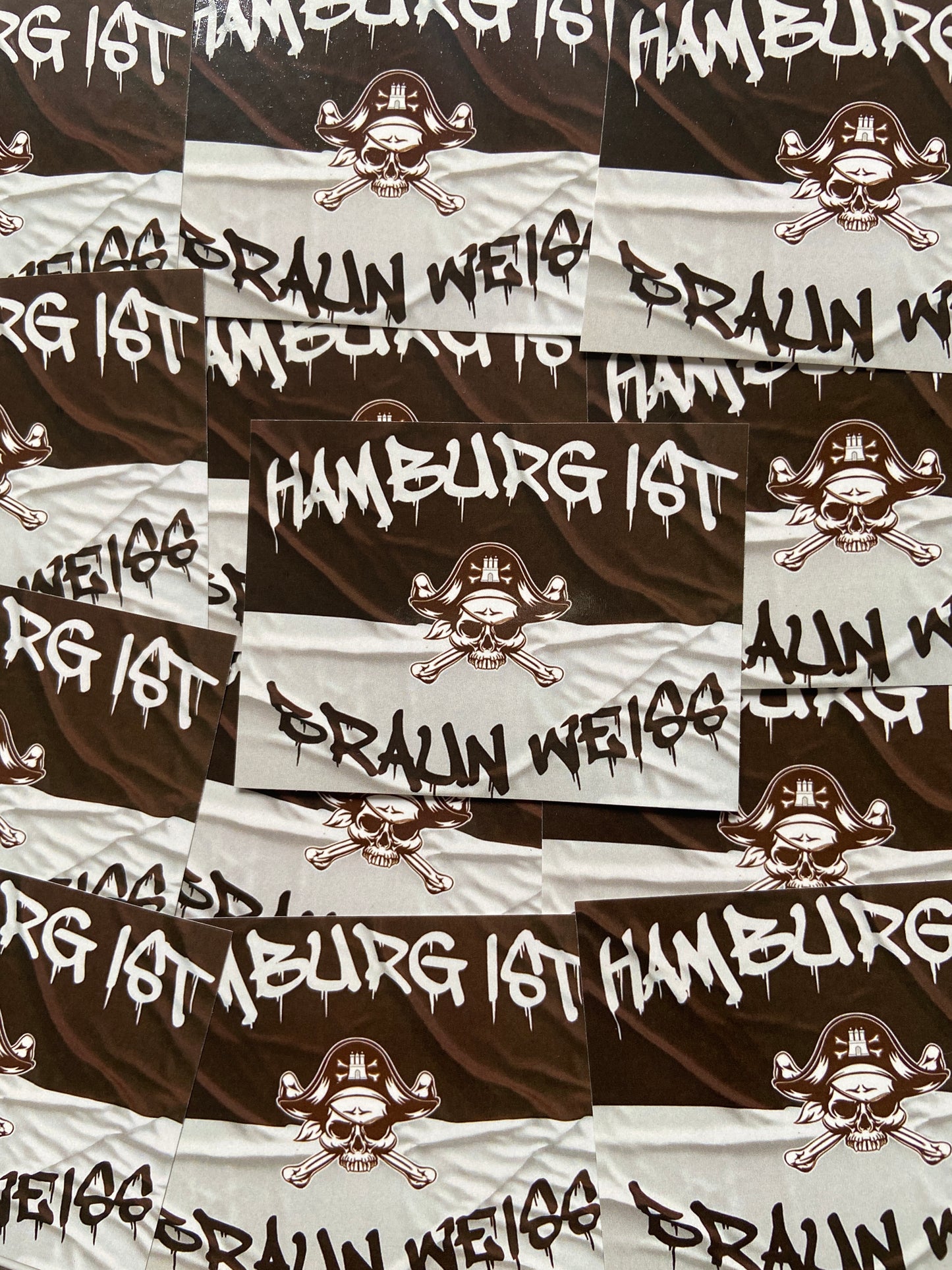 Hamburg ist Braun Weiss