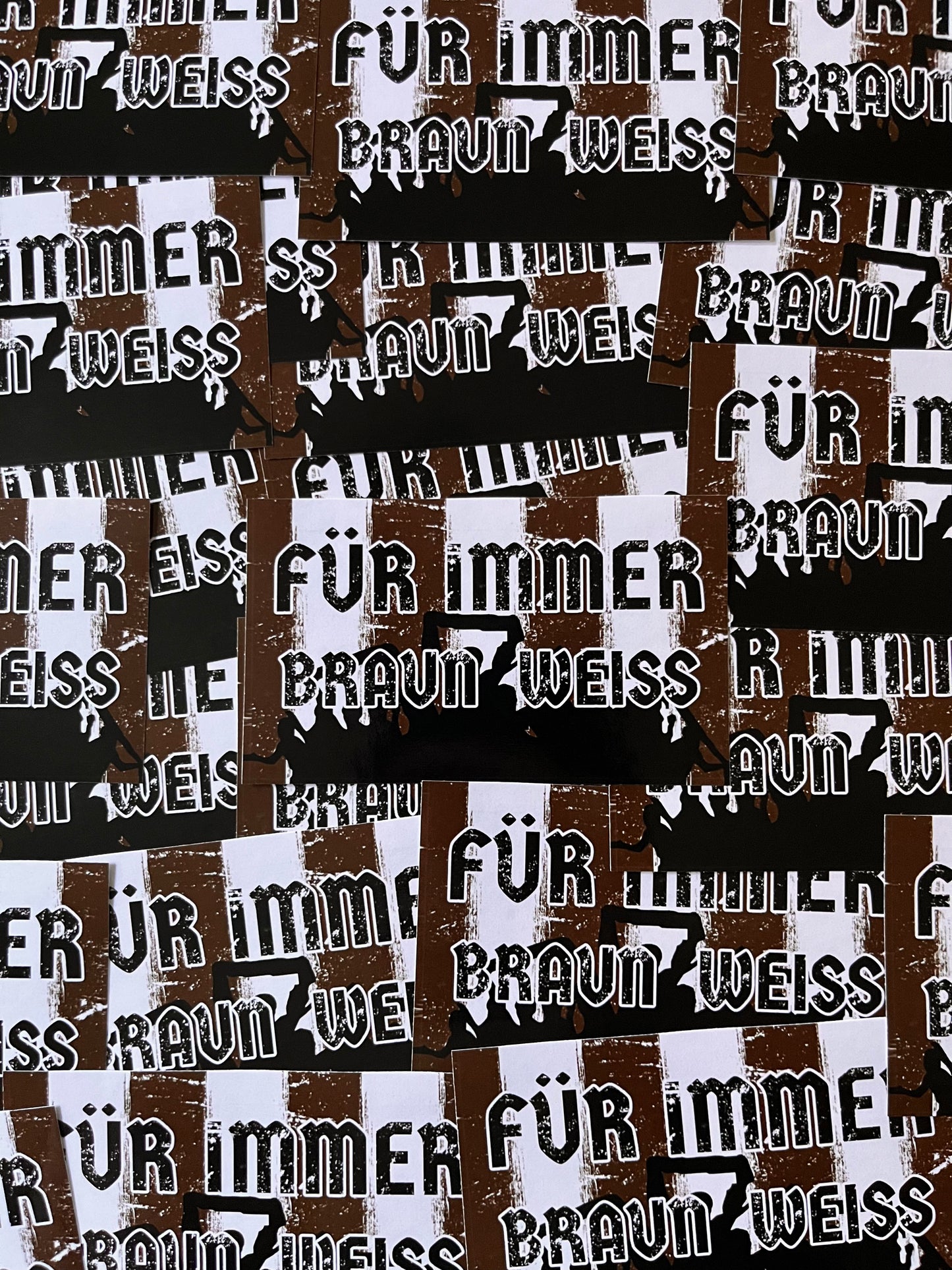 Für immer Braun Weiss