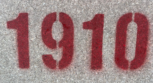 1910 Schablone / Stencil