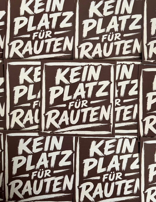 Kein Platz für Rauten
