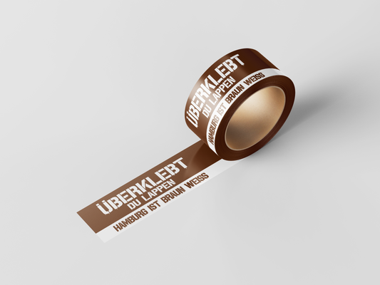 Kleberolle Überklebt