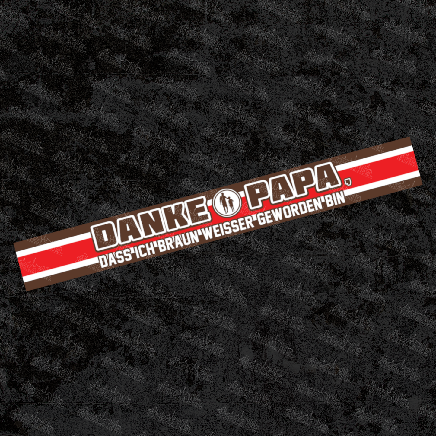 Danke Papa Seidenschal